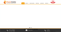 Desktop Screenshot of phoenixweb.in